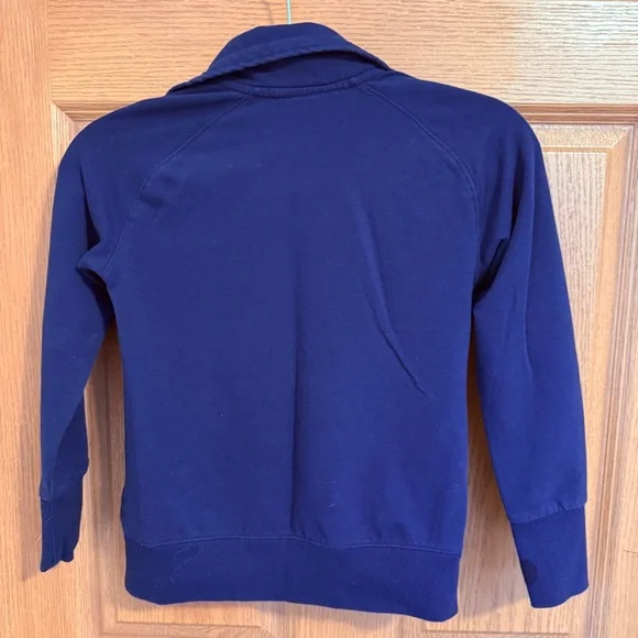 Ariat full zip sweatshirt girls size S/8 blue western wear cowgirl horse ranch - Picture 6 of 10